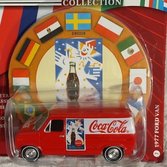 Coca Cola International Collection Die Cast 1977 Ford Van - Picture 2 of 7